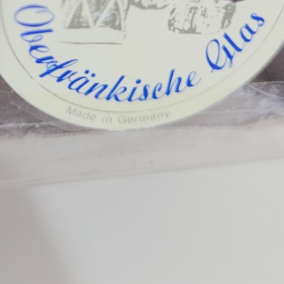 Vintage Handpainted Glass Ornaments Germany, set of 6 - Picture 6 of 6